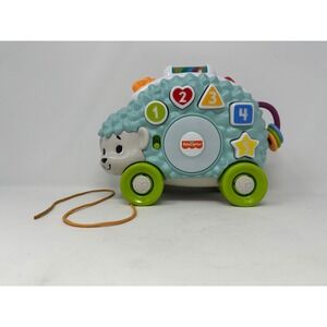 Fisher-Price Linkimals Happy Shapes Hedgehog Musical Learning Pull Toy GJB14